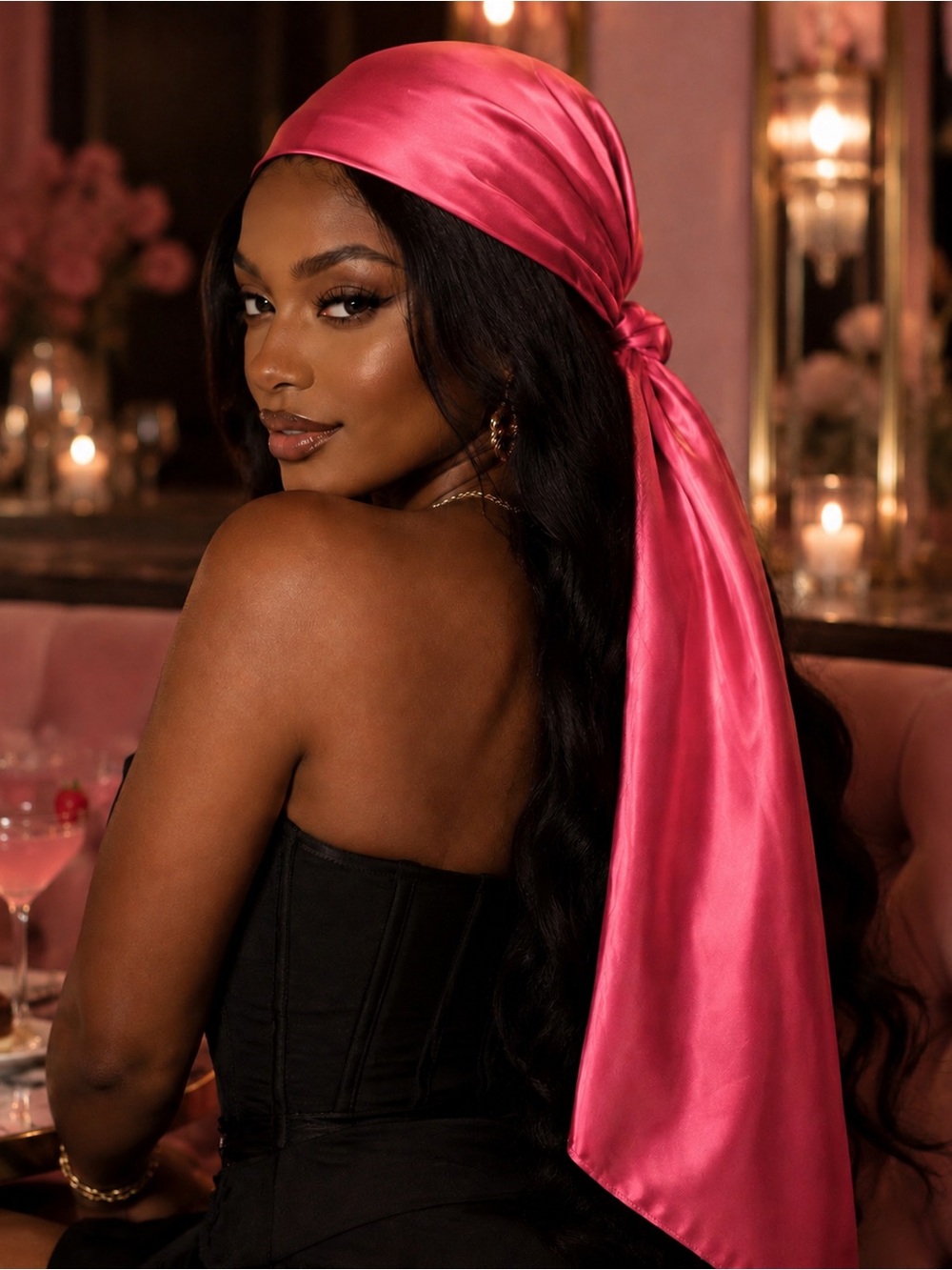 She Solid Baddie Scarf